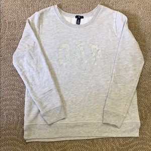 Gap XL Grey Sweatshirt